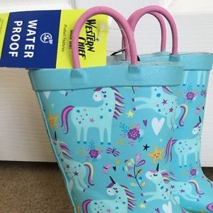 Unicorn Rain boots